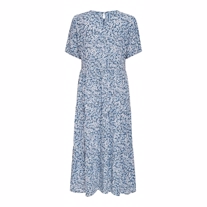 ONLY Midi Kjole Amalie Vintage Indigo